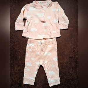 Sweet Pink Clouds Set Sz 3m